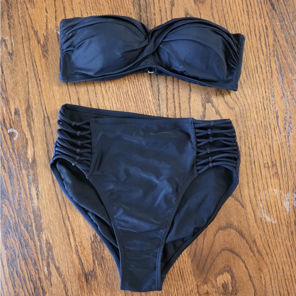 Black Bikini Mix & Match Set (3 pcs)